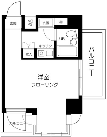 ライオンズプラザヨコハマ戸部の物件間取画像